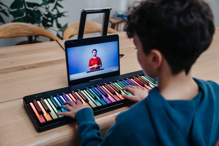 Roli offers a colorful, AI-assisted approach to piano learning