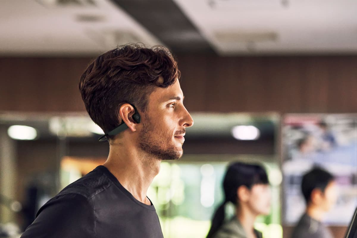 These new wireless headphones from Audio-Technica offer a "way of listening that uses the cartilage conduction pathway of your ear to transmit sound"