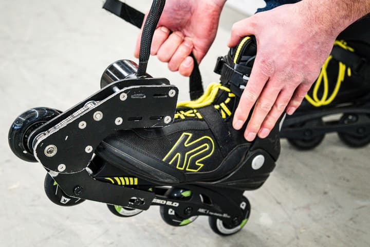 The Blade Booster is claimed to be compatible with most makes and models of inline skates (aka rollerblades)