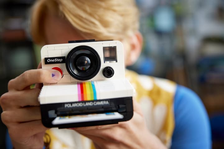 A brick-based tribute to a 1970s cult classic - the Lego Ideas: Polaroid OneSetp instant camera kit