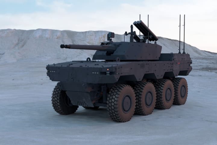 The HAVOC robotic combat vehicle