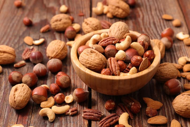 Nuts notch up another win a new study showing their power to keep people healthy after 70