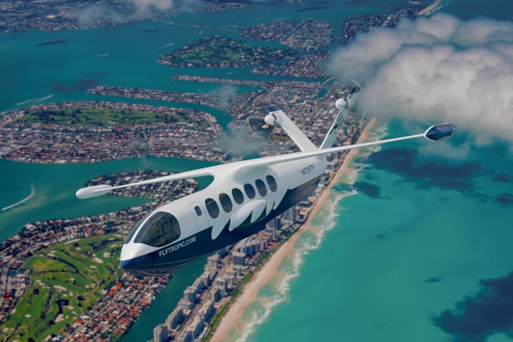 Rendering of the Polaris seaplane