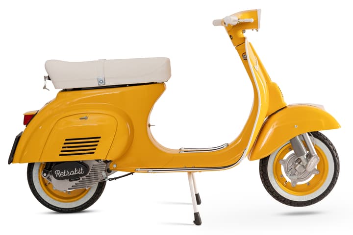 Pricing for the Retrokit (see the motor by the back wheel?) starts at US$3,500