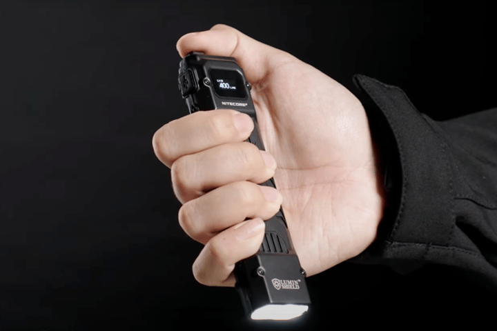 The Nitecore EDC29 features a dual-button activation system