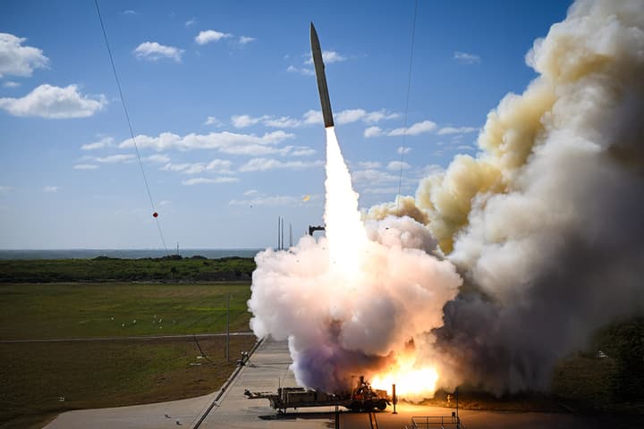 The US hypersonic missile successfully launching from Cape Canaveral