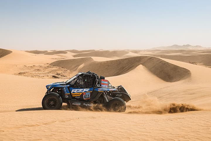 Polaris Factory Racing at Dakar 2024