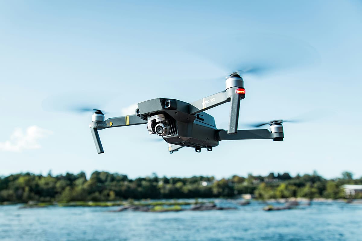 With the growing number of privately owned drones in the air, there's now a need for air traffic control systems to keep these flying machines from colliding into other aircraft