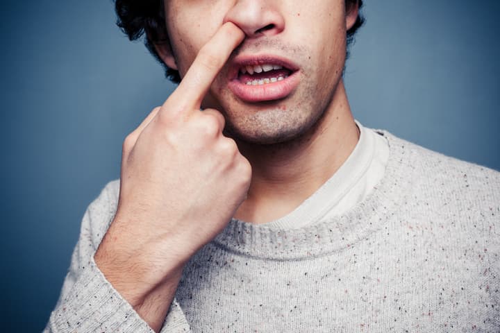 Could picking your nose really contribute to the onset of Alzheimer's disease?