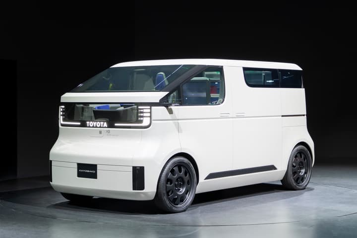 Toyota reveals the Kayoibako concept at the 2023 Japan Mobility Show in Tokyo