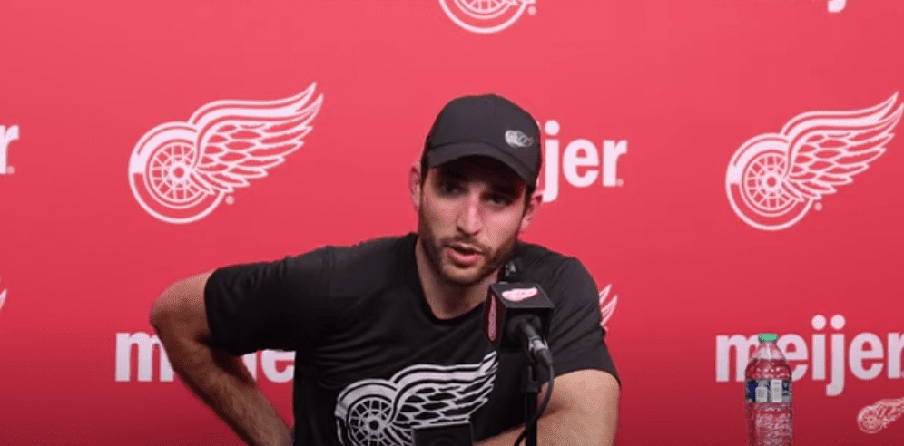 Shayne Gostisbehere, Red Wings