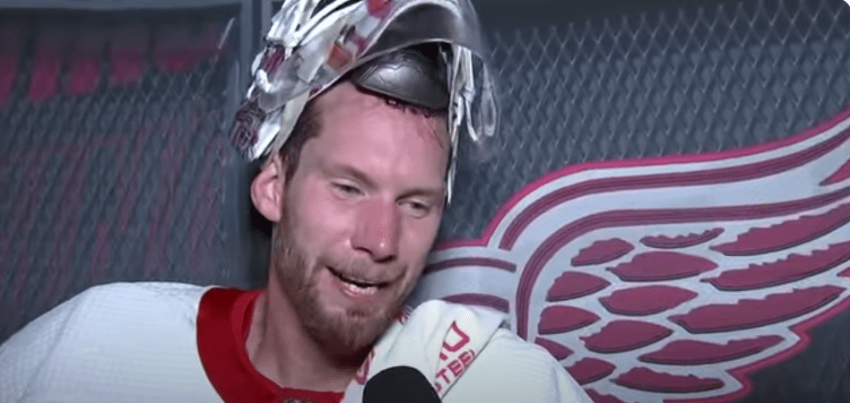 James Reimer, Red Wings