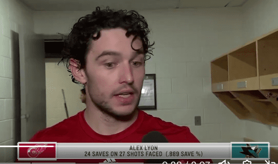 alex Lyon, red wings